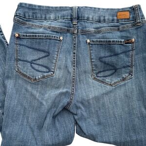 Seven7‎ Skinny Jeans Blue Denim Comfort Stretch Casual Size 14